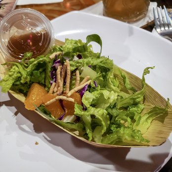 The Tiki Terrace - Side salad with Asian sesame dressing - Hawaiian Near Me - Des Plaines, Illinois