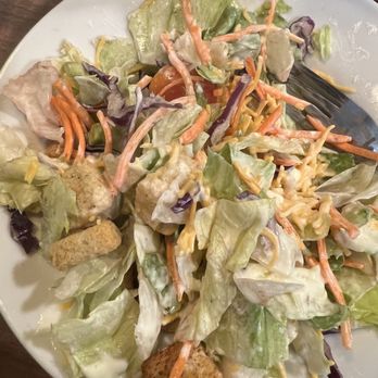 Denny's - Side salad with blue cheese - American Near Me - Pensacola, Florida