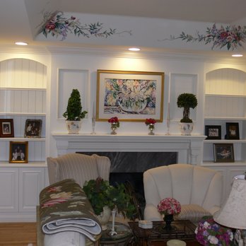 Bonneville Cabinets & Millwork - Painted bookcases, mantle, and wall system. - Cabinetry Near Me