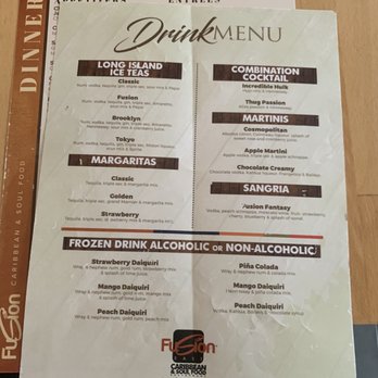 Fusion East - Menu - Caribbean Near Me - Brooklyn, New York