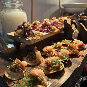 Copper State Kitchen - Horchata , shrimp tostada, black bean empanadas - Personal Chefs Near Me