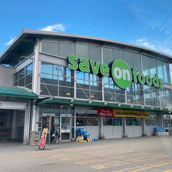 Save-On-Foods - Entrance area with garage like doors usually open during nicer days - Grocery Near Me - Sherwood Park, Alberta Save-On-Foods - Entrance area with garage like doors usually open during nicer days - Grocery Near Me - Sherwood Park, Alberta