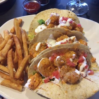 Bonefish Grill - Bang Bang Shrimp Tacos w/ fries! - Seafood Near Me - Dublin, Ohio Bonefish Grill - Bang Bang Shrimp Tacos w/ fries! - Seafood Near Me - Dublin, Ohio