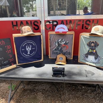 Hans' Crawfish Services - Merch - Cajun/Creole Near Me - Tomball, Texas