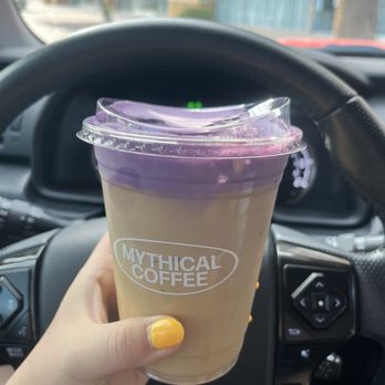 Mythical Coffee - Purple passion latte - Coffee Roasteries Near Me - Gilbert, Arizona