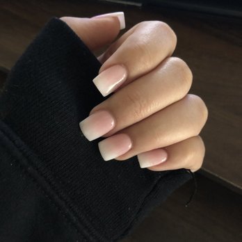 Venus Nail Studio - Ombré French Tip with Dip Powder - Nail Salons Near Me - Papillion, Nebraska Venus Nail Studio - Ombré French Tip with Dip Powder - Nail Salons Near Me - Papillion, Nebraska