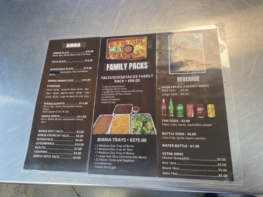 Menu photo 1 La Birria House Monterey Park, CA Menu photo 1 La Birria House Monterey Park, CA