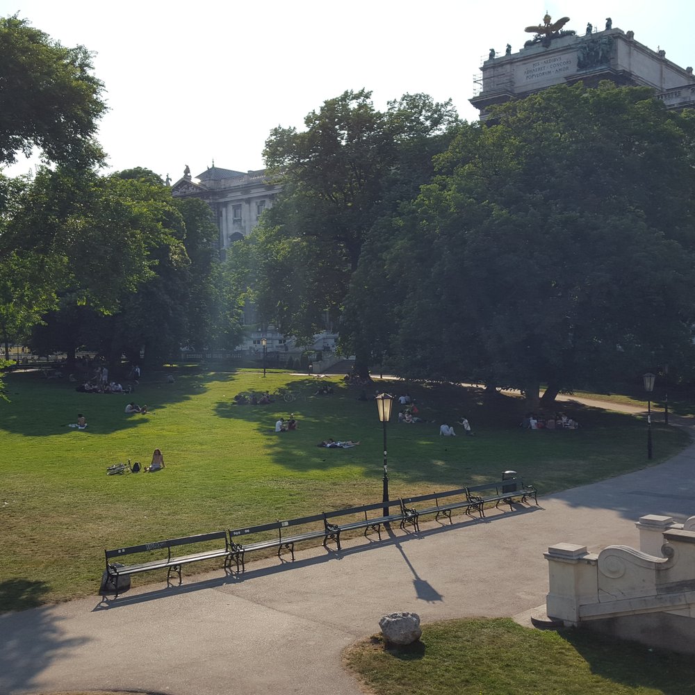 Palmenhaus - View from Palmenhaus of Burggarten - Lounges Near Me - Vienna, 9 Palmenhaus - View from Palmenhaus of Burggarten - Lounges Near Me - Vienna, 9