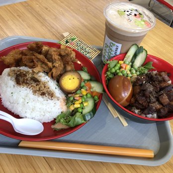 Bubble Bubble - Chicken popcorn, braised pork rice, tea eggs and original bubble tea - Bubble Tea Near Me - Brossard, Quebec