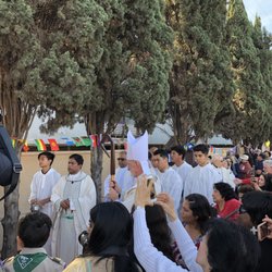 Our Lady of The Miraculous Medal Catholic Church - The Marian Garden Wall Blessing