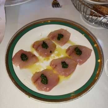 Torrisi - Amberjack Crudo Special - Italian Near Me - New York, New York