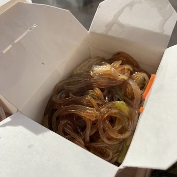 Handsome Rice - soy marinated sauteed glass noodle(Japchae) - Korean Near Me - New York, New York