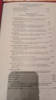 Menu photo 1 Café Milano West Wendover, NV Menu photo 1 Café Milano West Wendover, NV
