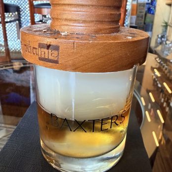 Baxters Restaurant & Bar - Beautiful presentation of smoke and liquor! - Bars Near Me - Benicia, California