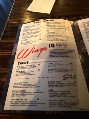 Menu photo 4 Woodson's Local Tap + Kitchen Conroe, TX