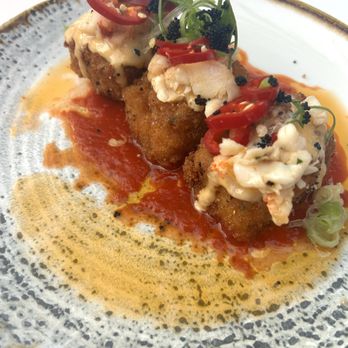 Saint - Lobster with fried risotto - Italian Near Me - St. Augustine, Florida