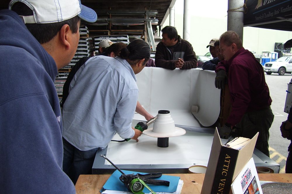 Slide of LA Roofing Materials