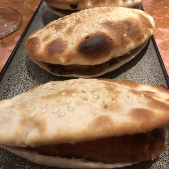 China Live - Peking Duck in Sesame Pockets - Chinese Near Me - San Francisco, California China Live - Peking Duck in Sesame Pockets - Chinese Near Me - San Francisco, California
