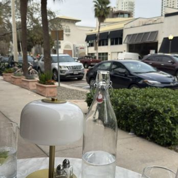 Cognac - View from our table - French Near Me - St. Petersburg, Florida Cognac - View from our table - French Near Me - St. Petersburg, Florida