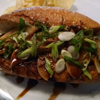 KoKyu Na'Mean - Carnita Shoyu - f me running this sandwich is awesome! - Sandwiches Near Me - Durham, North Carolina KoKyu Na'Mean - Carnita Shoyu - f me running this sandwich is awesome! - Sandwiches Near Me - Durham, North Carolina
