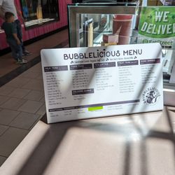 Bubblelicious Milk Tea & Fruit Tea - Menu (Jun 2024)