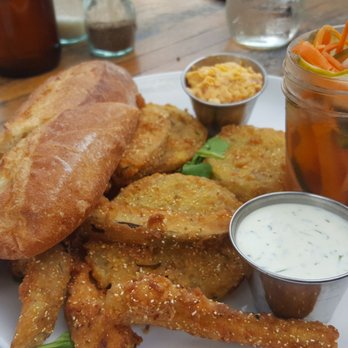 The Floridian - Fried pickles, green tomatoes and pickled veggies - Southern Near Me - Saint Augustine, Florida