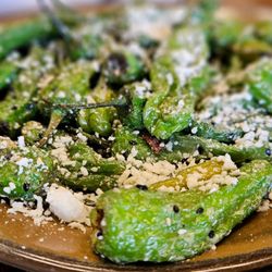 Sixty Six Acres - Shishito Peppers - not spicy. Still very good.