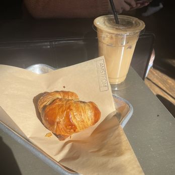 Amstrdm Coffee House - Croissant & Himalayan Sea Salt Caramel Iced Latte - Coffee & Tea Near Me - Paso Robles, California Amstrdm Coffee House - Croissant & Himalayan Sea Salt Caramel Iced Latte - Coffee & Tea Near Me - Paso Robles, California