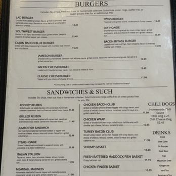 Laddie's Sky Club - Menu - Burgers Near Me - Masury, Ohio Laddie's Sky Club - Menu - Burgers Near Me - Masury, Ohio