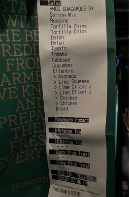 Menu photo 2 sweetgreen - Healthy Salads, Wraps, and Bowls Woodbury, NY Menu photo 2 sweetgreen - Healthy Salads, Wraps, and Bowls Woodbury, NY