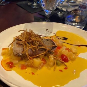 Ocean 302 Bar and Grill - Grilled Grouper - New American Near Me - Melbourne Beach, Florida