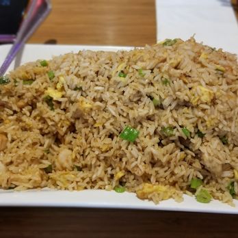 Bamboo House - Combo fried rice.  Their portions are large! - Noodles Near Me - Humble, Texas
