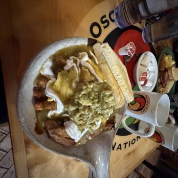 Oscar's Cafe - Green chile horseshoe - Mexican Near Me - Springdale, Utah