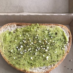Dunkin' - This is my avocado toast? This is kind of ridiculous if you think this is a decent amount of avocado and seasonings.