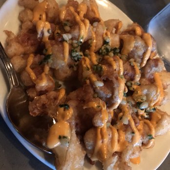 Cork & Fork - Crispy Cauliflower. $11 - New American Near Me - Indio, California