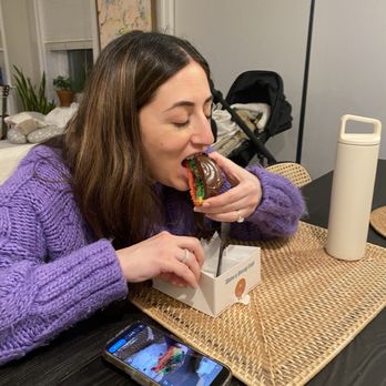 Chip City - My daughter stuffing her face - Desserts Near Me - Boston, Massachusetts