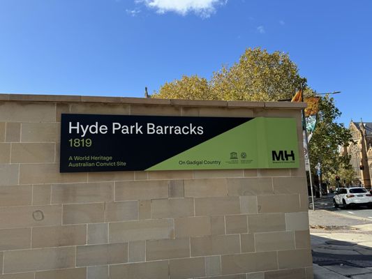 Hyde Park Barracks by null