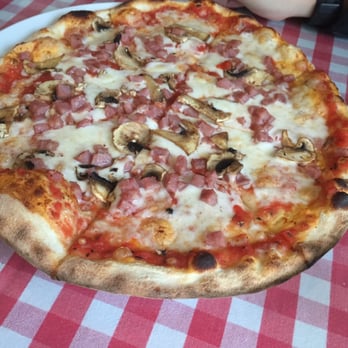 Pasta Sentral - Ham and mushroom -enough for two people 134nkr - Pizza Near Me - Bergen, 12