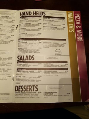 Menu photo 3 Main Event Albuquerque Albuquerque, NM