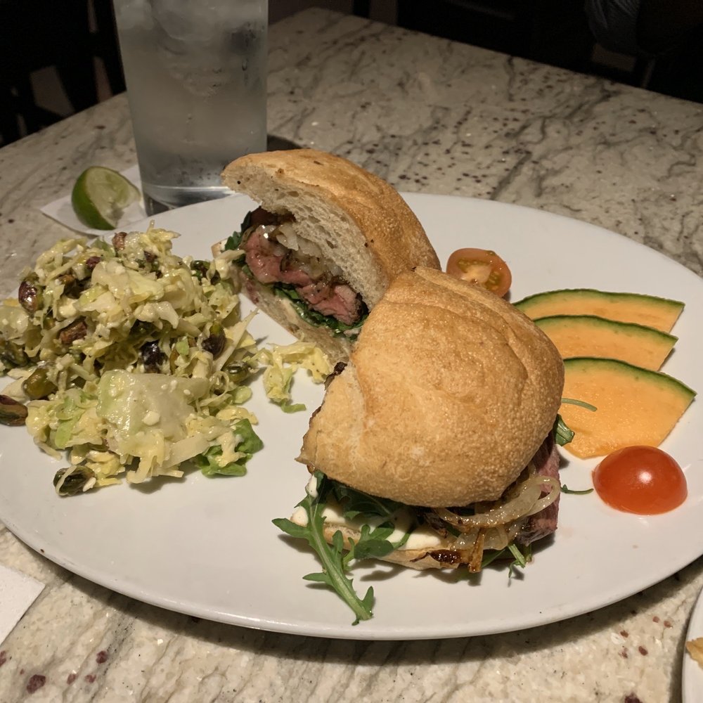 Hanny's - Steak sandwich with gonzonzola slaw - Lounges Near Me - Phoenix, Arizona Hanny's - Steak sandwich with gonzonzola slaw - Lounges Near Me - Phoenix, Arizona