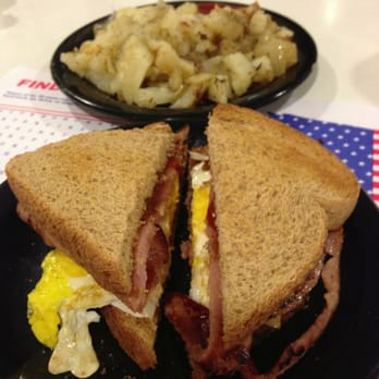 Frank's Trucking Center - Ham & Egg Sandwich & Hash Browns - Breakfast & Brunch Near Me - Chesapeake, Virginia