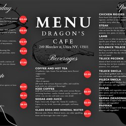 Dragon's Cafe - (courtesy of google search / owner)