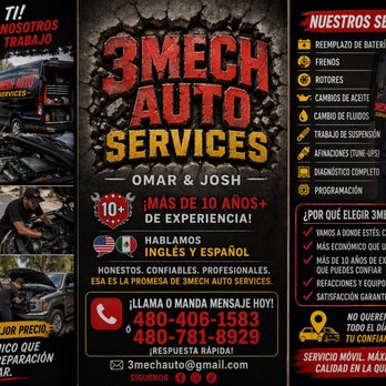 3Mech Auto Services - Auto Repair Near Me - Mesa, Arizona 3Mech Auto Services - Auto Repair Near Me - Mesa, Arizona