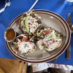 Torogoz Restaurant - Beef tostadas