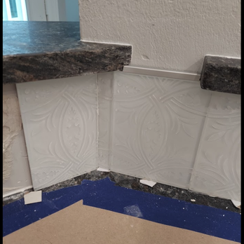 Art & Floors - No captions needed: even an apprentice tile installer knows this is result is a no pass grade. - Flooring Near Me - Friendswood, Texas Art & Floors - No captions needed: even an apprentice tile installer knows this is result is a no pass grade. - Flooring Near Me - Friendswood, Texas