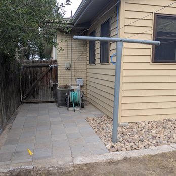 Guru Ramdas Konstruction - Concrete pavers installed and leveled with great drainage - Landscaping Near Me - Denver, Colorado