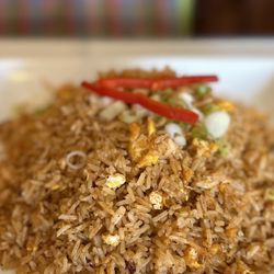 Battambang - Bye char sach kdam ( crab fried rice) delicious!!