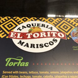 Supermercado El Torito - Front of menu