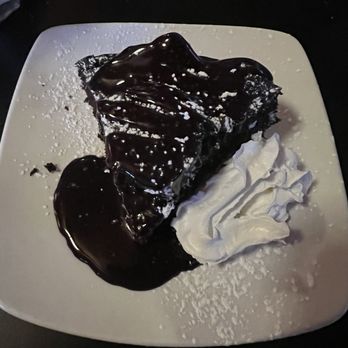 Mad Dog and Cat's Steak, Seafood, and Spirits - Triple Chocolate Cake - New American Near Me - Weldon Spring, Missouri