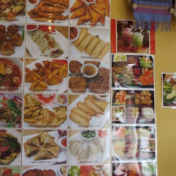 Thai North - Thai North menu pictures on wall 3/2015 - Thai Near Me - Brighton, Massachusetts Thai North - Thai North menu pictures on wall 3/2015 - Thai Near Me - Brighton, Massachusetts